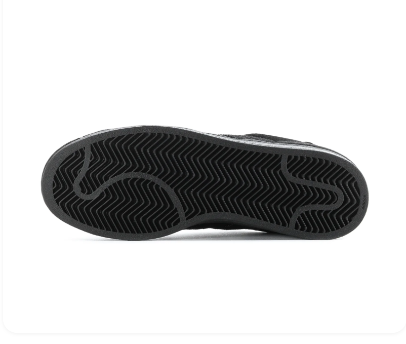 Adidas Superstar Black Textured Sneakers with White Laces and Shell Toe