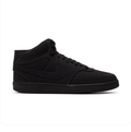 Nike All-Black High-Top Sneakers with Tonal Swoosh