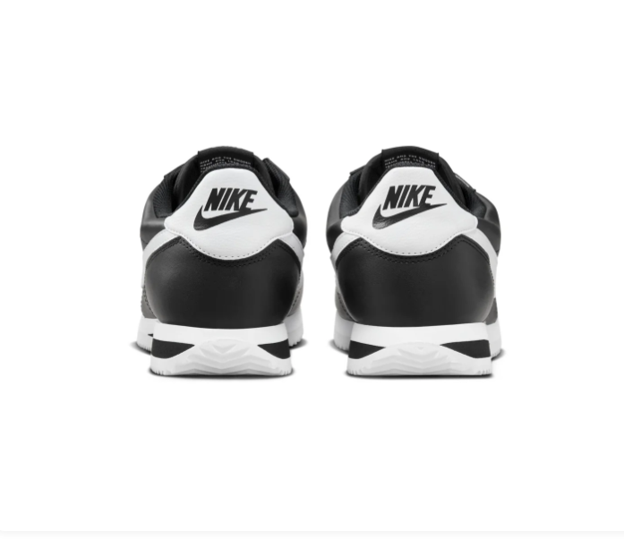 Nike Cortez Black Sneakers with White Swoosh