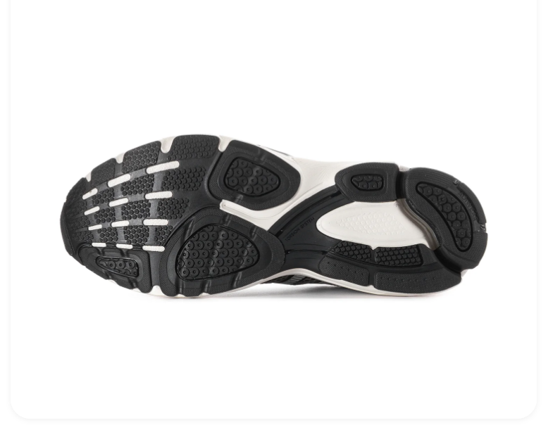 Adidas Grey Mesh Sneakers with Metallic Silver Accents