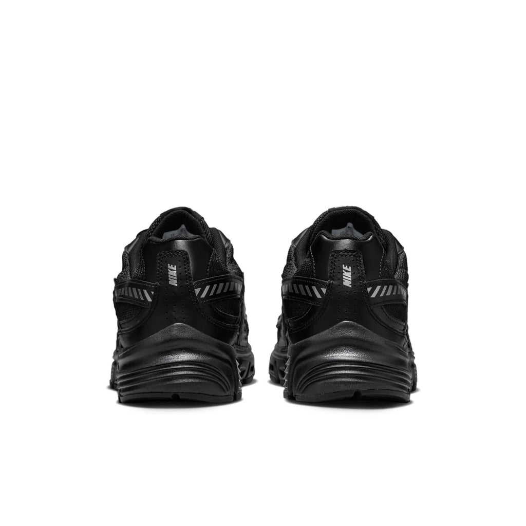 Nike Initiator Black Sneakers with Metallic Silver Accents