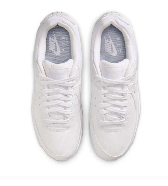 Nike Air Max 90 All-White Sneakers
