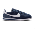 Nike Cortez Navy Blue Sneakers with White Swoosh
