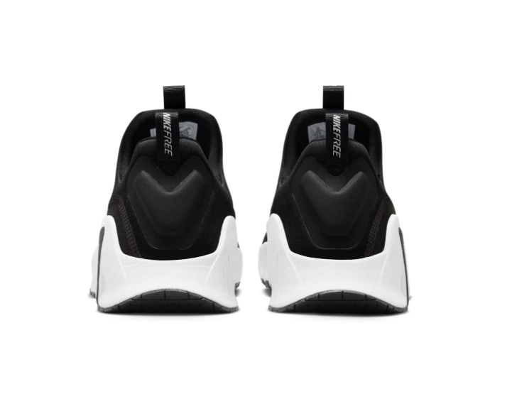 Nike Free Metcon Black and White Sneakers with Sculpted Sole